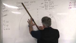 Collision Avoidance Radar Plotting 1 [upl. by Amadeo]