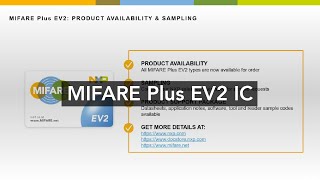 MIFARE Explained I MIFARE Plus EV2 IC [upl. by Irol]