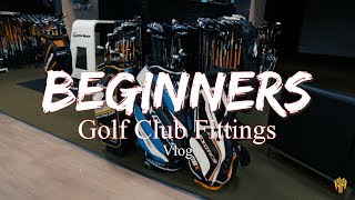 Beginners Golf Clubs Fitting Vlog [upl. by Warfold353]