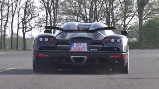 Koenigsegg CCXR Edition  Thunderous Accelerations amp Brutal Sound [upl. by Einwat]