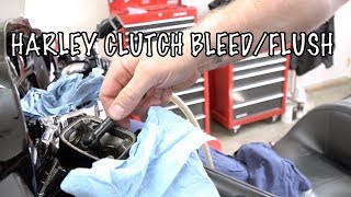 How to Bleed amp Flush HarleyDavidson Hydraulic Clutch System Fluid [upl. by Casia]