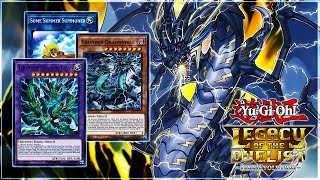 YuGiOh Legacy Of The Duelist Link Evolution  Thunder Dragon Deck LIVE Duels amp Deck Profile [upl. by Ahsiekan]