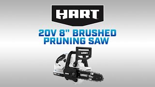 HART 20V 8quot Pruning Saw [upl. by Nylarac]