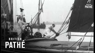 Thames Barge Race 1953 [upl. by Jovia]