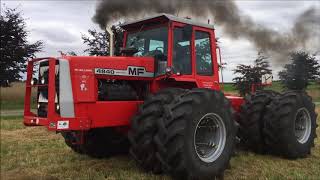 Massey Ferguson 4840 sound V8 [upl. by Seravaj]