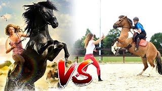 Paardenfilms 🐴🎥 VS De realiteit 😓 [upl. by Guildroy]