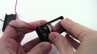 How to Install a 9V Battery [upl. by Boeke943]