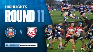 Bath v Gloucester  HIGHLIGHTS  Second Half Comeback  Gallagher Premiership 202324 [upl. by Tallie]