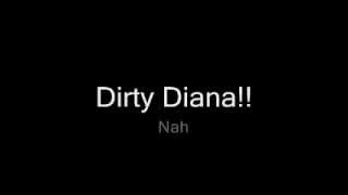 Michael Jackson  Dirty Diana Lyrics [upl. by Nnyla]