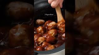 Air Fryer Meatballs  COOKS IN 10 MINUTES [upl. by Tutt]