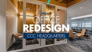 A Modern Office Design for an Austin Tech Company’s New HQ  Full Floor Renovation for CCC [upl. by Anaib]