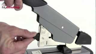 How To Use Your Pneumatic Stapler [upl. by Nosydam]