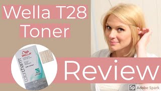 Wella T28 Toner  Review [upl. by Vasya]