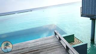 Kuramathi MALDIVES❤️ Water Villa with POOL  FHD Room TOUR  Overwater bungalow with private POOL [upl. by Enohsal]