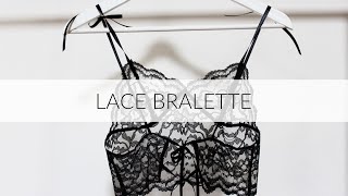 DIY Lace Bralette [upl. by Reginauld]