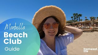 Marbella  Beach Club Guide [upl. by Bobker345]