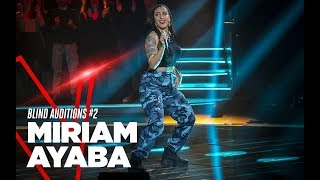 Miriam Ayaba quotAmazzoniaquot  Blind Auditions 2  TVOI 2019 [upl. by Marissa]