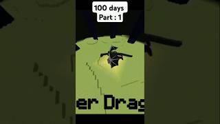 Minecraft 100 Days  A NEW CHALLENGE [upl. by Maher]