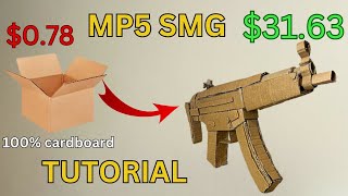 How to make a cardboard MP5 [upl. by Pammie247]