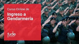 Ingreso a Gendarmería  Curso Online [upl. by Livvy]