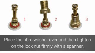 How to Install Quarter Turn Taps [upl. by Greenland868]