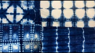 DIY Japanese Shibori Tie Dye Tutorial [upl. by Werdnaed643]