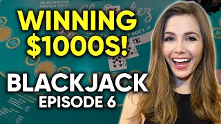 Blackjack EPIC Winning Run How Many 1000s Can I Cash Out [upl. by Tunnell]