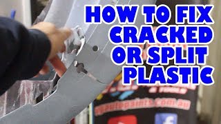 How to fix cracked or split plastic [upl. by Narrat]