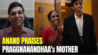 Viswanathan Anand Praises R Praggnanandhaas Mother [upl. by Lemrahc]