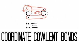 Coordinate Covalent Bonding Carbon Monoxide [upl. by Zoes]