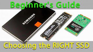 Explaining the Difference Between SSD NVMe and M2 SATA and mSATA [upl. by Orten]