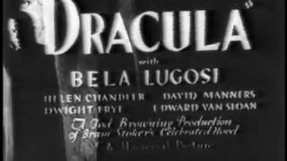 Dracula 1931 ORIGINAL Trailer [upl. by Flemming]