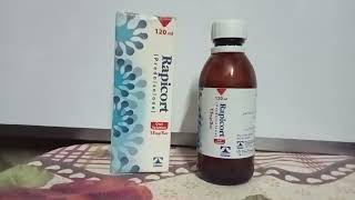 Syrup Rapicort Uses Benefits and disadvantages in Urdu  Prednisolone Uses [upl. by Carlye824]