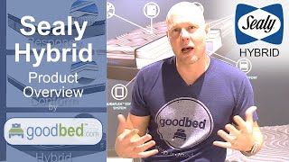 Sealy HYBRID Mattress 20172021 Options Explained by GoodBedcom [upl. by Dnalevelc]