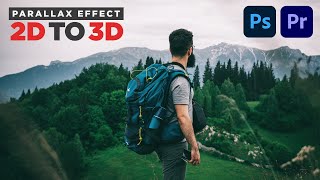 How to Make Parallax 3D Photo Animation in Premiere Pro amp Photoshop Tutorial [upl. by Findley210]