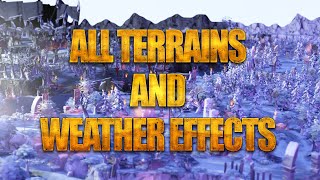 Dota 2 Terrains and Weather Effects  Which combination is the best [upl. by Eba]