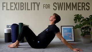 20 Minute Swimmers Flexibility Routine FOLLOW ALONG [upl. by Ecirad]