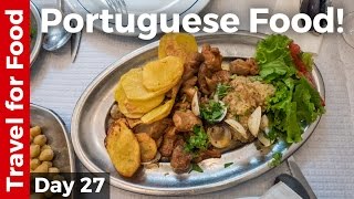 Portuguese Food Tour  FULL DAY of Eating in Lisbon Portugal [upl. by Kieran]