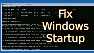 How to Fix Startup Repair in Windows 10  System Reserved [upl. by Atsillac]