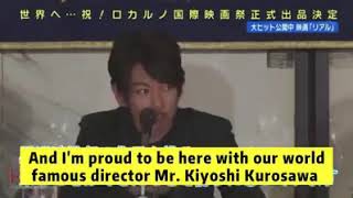 Takeru Satoh Speaks English [upl. by Elyad355]