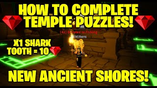 How to complete Temple Puzzles  Fishing Simulator [upl. by Auqined949]