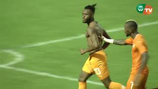 les buts du match Côte divoire  Republique Centrafricaine 4  0 aller Eliminatoires Can 2019 [upl. by Rafter]