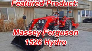 Massey Ferguson 1526 Hydro Premium Compact Tractor [upl. by Atiral]