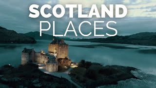 10 Best Places to Visit in Scotland  Travel Video [upl. by Inalej]