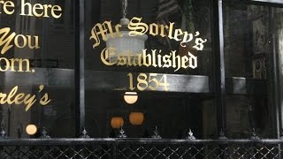 McSorleys Old Ale House New York City  History and Tour [upl. by Aniraad]