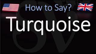 How to Pronounce Turquoise CORRECTLY [upl. by Onitnelav]