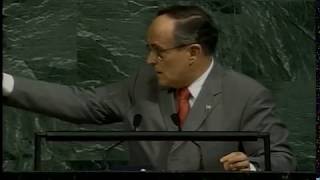 11 September 2001  UN Reacts to Tragedy Archival footage [upl. by Nnylatsyrc668]