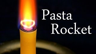 Make A Hybrid Rocket Engine With Pasta Hydrogen Peroxide And Yeast [upl. by Adnohsor]