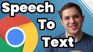 Free Speech To Text Google Chrome Extension [upl. by Arodal]