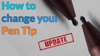 How to change your Surface Pen Tip [upl. by Doug]